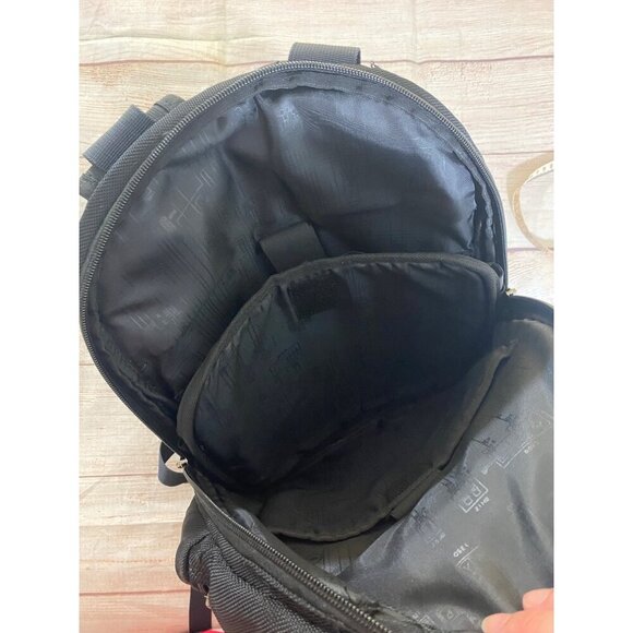 Ogio Unisex Black Casual Full Zip Multi Pocket Back Pack - OS - Picture 7 of 11